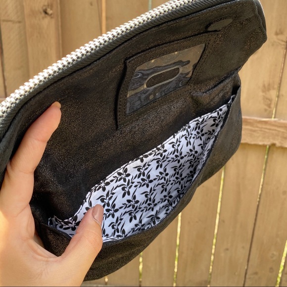 HOBO Leather asymmetrical envelope folded clutch - Picture 5 of 8